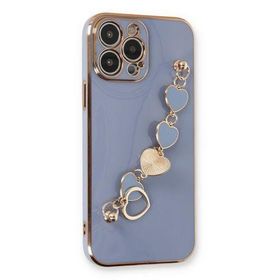 Newface iPhone 13 Pro Esila Silikon - Gri Kılıf
