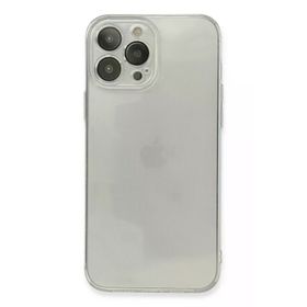 Newface iPhone 13 Pro Fly Lens Silikon Şeffaf Cep Telefonu Kılıfı