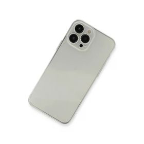 Newface iPhone 13 Pro Fly Lens Silikon Şeffaf Cep Telefonu Kılıfı