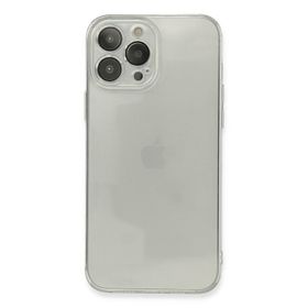 Newface iPhone 13 Pro Fly Lens Silikon Şeffaf Cep Telefonu Kılıfı