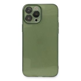 Newface iPhone 13 Pro Fly Lens Silikon - Yeşil Kılıf