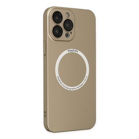 Newface iPhone 13 Pro Jack Magneticsafe Lens Silikon - Gold Kılıf
