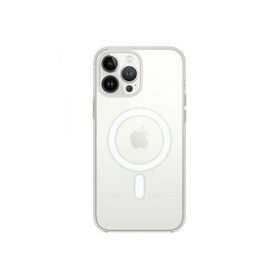 Newface iPhone 13 Pro Magneticsafe Şeffaf Silikon Şeffaf Cep Telefonu Kılıfı