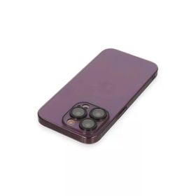 Newface iPhone 13 Pro Max Armada Lensli Kapak Derin Mor Kılıf