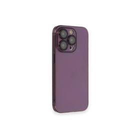 Newface iPhone 13 Pro Max Armada Lensli Kapak Derin Mor Kılıf