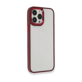 Newface iPhone 13 Pro Max Dora Kapak Kırmızı Kılıf