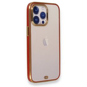 Newface iPhone 13 Pro Max Element Silikon Kırmızı Kılıf