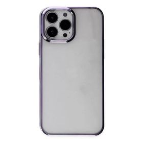 Newface iPhone 13 Pro Max Element Silikon Mor Kılıf