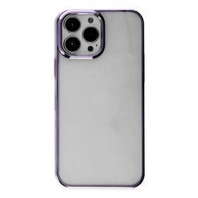 Newface iPhone 13 Pro Max Element Silikon Mor Kılıf