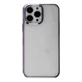 Newface iPhone 13 Pro Max Element Silikon Mor Kılıf