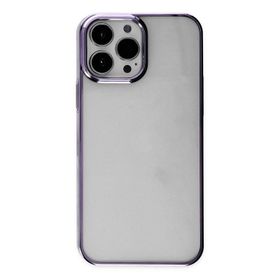 Newface iPhone 13 Pro Max Element Silikon Mor Kılıf