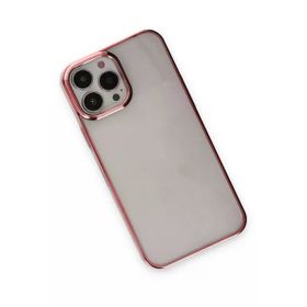 Newface iPhone 13 Pro Max Element Silikon Pembe Kılıf