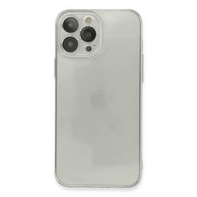 Newface iPhone 13 Pro Max Fly Lens Silikon Şeffaf Kılıf