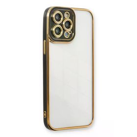 Newface iPhone 13 Pro Max Liva Lens Silikon Siyah Kılıf