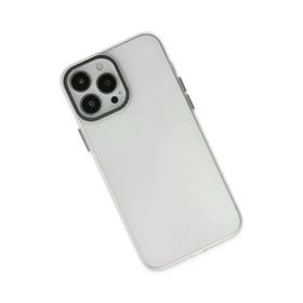 Newface iPhone 13 Pro Max Modos Metal Kapak Şeffaf Kılıf