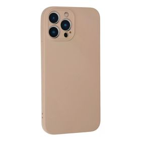 Newface iPhone 13 Pro Max Nano İçi Kadife Silikon Pudra Cep Telefonu Kılıfı