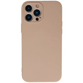 Newface iPhone 13 Pro Max Nano İçi Kadife Silikon Pudra Cep Telefonu Kılıfı