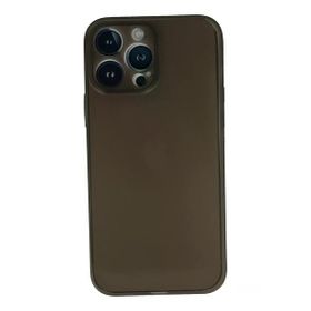 Newface iPhone 13 Pro Max PP Ultra İnce Kapak Gri Cep Telefonu Kılıfı