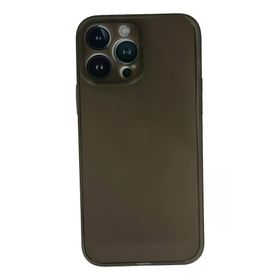 Newface iPhone 13 Pro Max PP Ultra İnce Kapak Gri Cep Telefonu Kılıfı