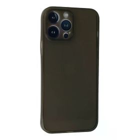 Newface iPhone 13 Pro Max PP Ultra İnce Kapak Gri Cep Telefonu Kılıfı