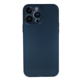 Newface iPhone 13 Pro Max PP Ultra İnce Kapak Mavi Cep Telefonu Kılıfı