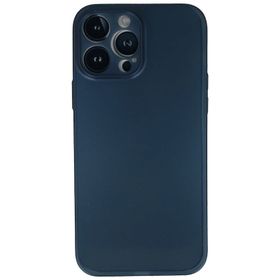 Newface iPhone 13 Pro Max PP Ultra İnce Kapak Mavi Cep Telefonu Kılıfı
