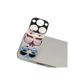Newface iPhone 13 Pro Max Rainbow Mavi Kamera Lens Koruma Cam