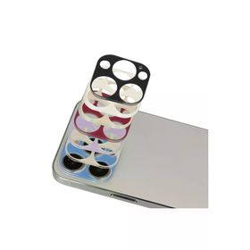 Newface iPhone 13 Pro Max Rainbow Mavi Kamera Lens Koruma Cam