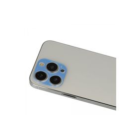 Newface iPhone 13 Pro Max Rainbow Mavi Kamera Lens Koruma Cam