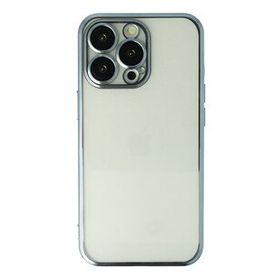 Newface iPhone 13 Pro Max Razer Lensli Silikon Mavi Kılıf