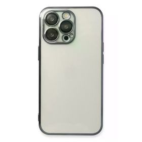 Newface iPhone 13 Pro Max Razer Lensli Silikon Siyah Kılıf