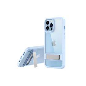 Newface iPhone 13 Pro Max Rolet Stand Kapak Sierra Blue Kılıf