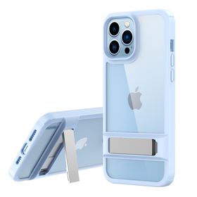 Newface iPhone 13 Pro Max Rolet Stand Kapak Sierra Blue Kılıf