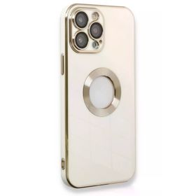 Newface iPhone 13 Pro Max Store Silikon Beyaz Kılıf