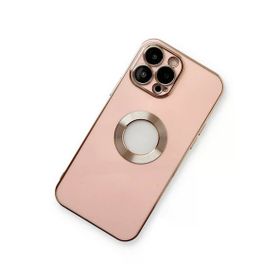 Newface iPhone 13 Pro Max Store Silikon Pembe Kılıf