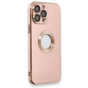 Newface iPhone 13 Pro Max Store Silikon Pembe Kılıf