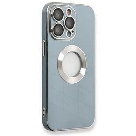Newface iPhone 13 Pro Max Store Silikon Sierra Blue Kılıf