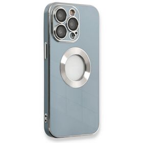 Newface iPhone 13 Pro Max Store Silikon Sierra Blue Kılıf
