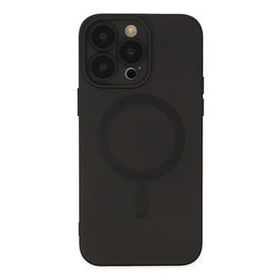 Newface iPhone 13 Pro Moshi Lens Magneticsafe Silikon Siyah Kılıf