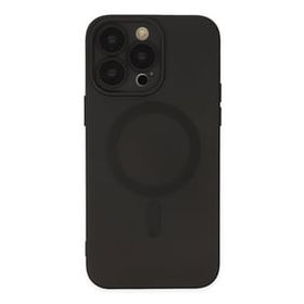 Newface iPhone 13 Pro Moshi Lens Magneticsafe Silikon Siyah Kılıf