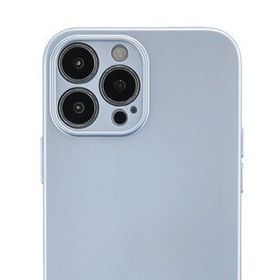 Newface iPhone 13 Pro Nano İçi Kadife Silikon Sky Blue Cep Telefonu Kılıfı