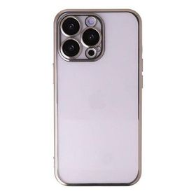 Newface iPhone 13 Pro Razer Lensli Silikon Gold Kılıf