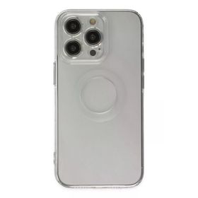 Newface iPhone 13 Pro Santa Lens Silikon Şeffaf Kılıf