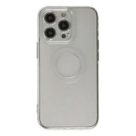 Newface iPhone 13 Pro Santa Lens Silikon Şeffaf Kılıf