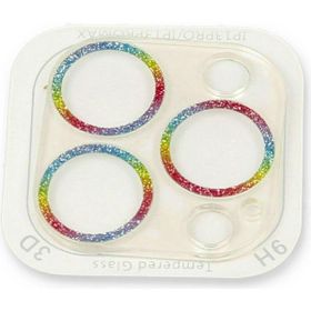 Newface iPhone 13 Pro Shine Rainbow Kamera Lens Koruma Cam