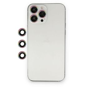 Newface iPhone 13 Pro Shine Rainbow Kamera Lens Koruma Cam