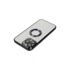 Newface iPhone 13 Pro Slot Silikon Siyah Cep Telefonu Kılıfı