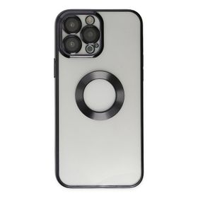 Newface iPhone 13 Pro Slot Silikon Siyah Cep Telefonu Kılıfı