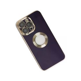 Newface iPhone 13 Pro Store Silikon Derin Mor Kılıf