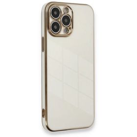 Newface iPhone 13 Pro Volet Silikon Beyaz Kılıf